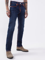 True Religion Super T Skinny Blue Lightly Washed Mid Rise Jeans