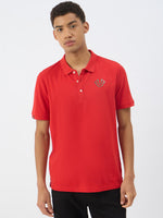 True Religion Men Red Polo Tshirt