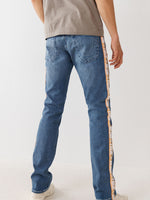 True Religion Men Blue Solid Slim Fit Jeans