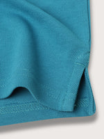 True Religion Kids Teal Regular Fit Polo T-Shirt