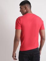 True Religion Red Logo Regular Fit T-Shirt