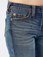 True Religion Women Blue Straight Fit Jeans