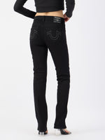True Religion Women Black Straight Fit Jeans