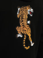 True Religion Men Solid Hooded Full Sleeves Zip Through Sweatshirt