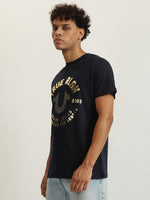 True Religion Men Printed Round Neck Short Sleeves Tshirt