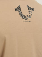 True Religion Men Printed Round Neck Short Sleeves Tshirt