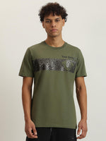 True Religion Men Printed Round Neck Short Sleeves Tshirt