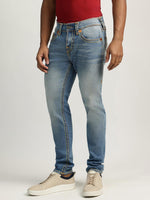 True Religion Men Super T Rocco Slim Fit Medium Wash Jeans