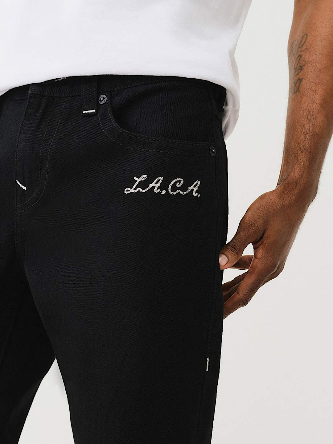 True Religion Men SN Ricky Straight Fit Mid Rise Jeans