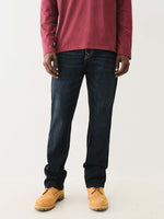 True Religion Men BIG T Ricky Straight Fit Dark Wash Jeans