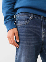 True Religion Men SN Ricky Straight Fit Dark Wash Jeans