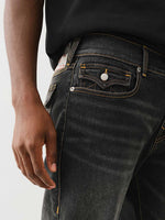 True Religion Men SN Ricky Straight Fit Mid Rise Jeans