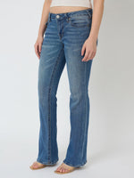 True Religion Women Blue Washed Sn Becca Jeans