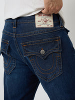 True Religion Men SN Ricky Straight Fit Dark Wash Jeans