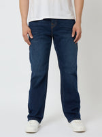 True Religion Men SN Ricky Straight Fit Dark Wash Jeans