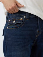 True Religion Men SN Ricky Straight Fit Dark Wash Jeans