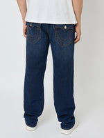 True Religion Men SN Ricky Straight Fit Dark Wash Jeans