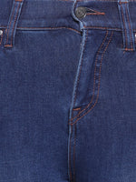 True Religion Women Blue Solid Skinny Fit Jeans