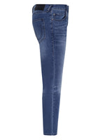 True Religion Men Blue Washed Super Skinny Jeans