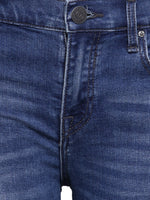 True Religion Men Blue Washed Super Skinny Jeans