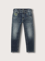 True Religion Kids Blue Straight Fit Jeans