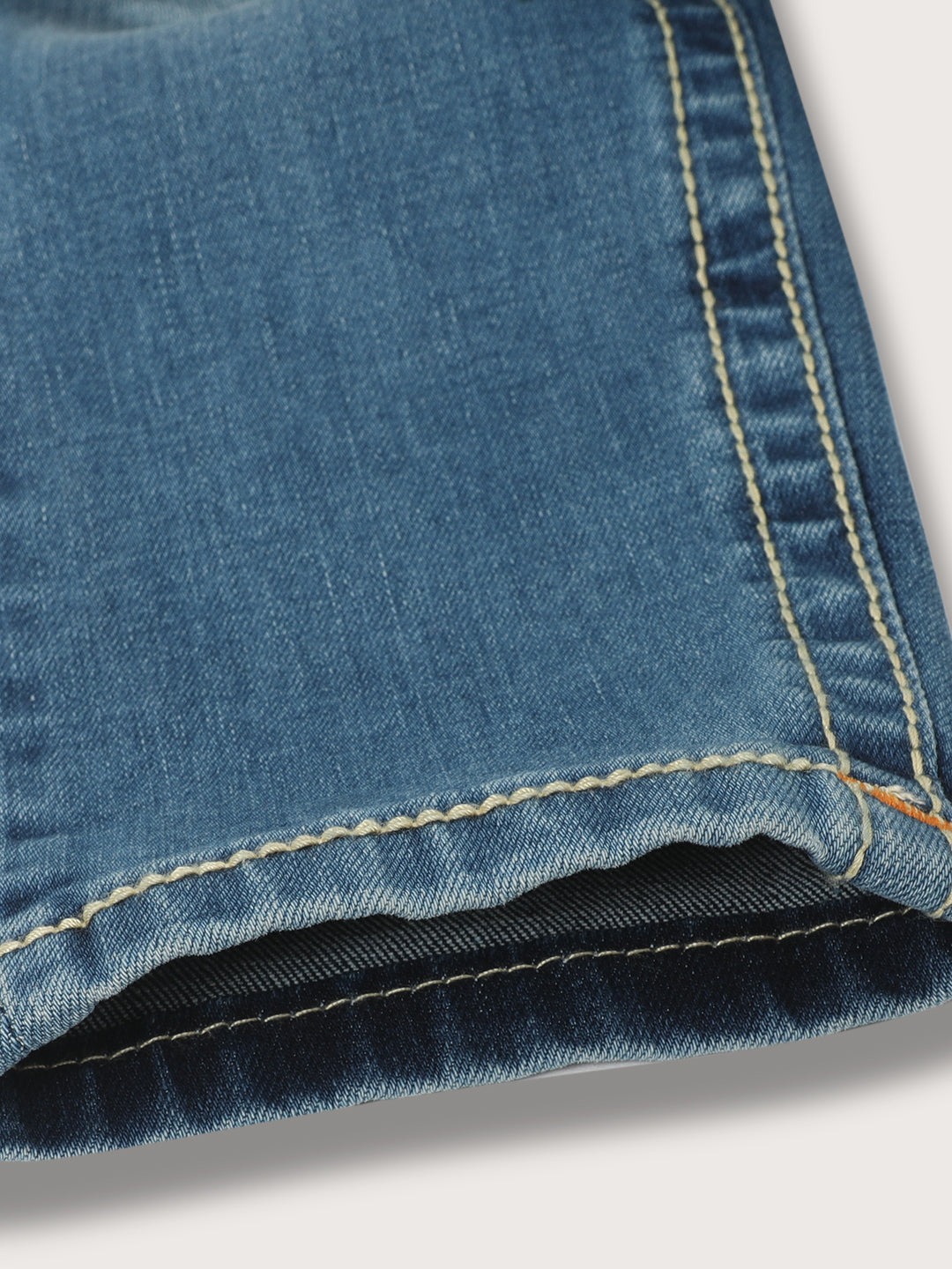 True Religion Kids Blue Straight Fit Distressed Jeans