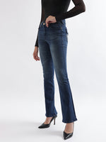 True Religion Women Blue Washed Super Skinny Jeans