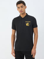 True Religion Men Black Polo Tshirt