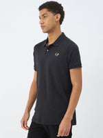 True Religion Men Black Polo Tshirt