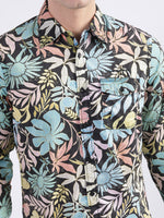 True Religion Multi Fashion Floral Print Regular Fit Shirt