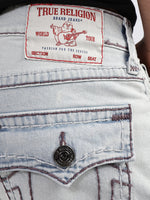 True Religion Men Blue Solid Skinny Fit Jeans