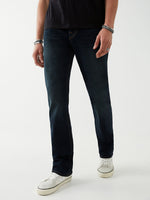 True Religion Men Solid Straight Fit Jeans