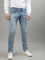 True Religion Men Solid Skinny Fit Jeans