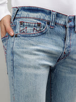 True Religion Men Solid Skinny Fit Jeans