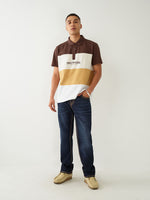 True Religion Men Solid Straight Fit Jeans