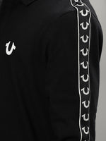 True Religion Black Fashion Regular Fit Polo T-Shirt