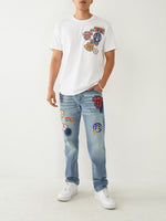 True Religion Men Solid Skinny Fit Jeans