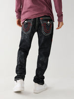True Religion Men Solid Skinny Fit Jeans