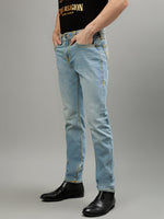 True Religion Men Solid Straight Fit Jeans