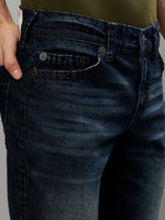 True Religion Men Solid Skinny Fit Jeans