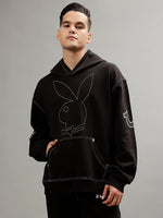 True Religion Men Printed Hooded Long Sleeves Sweatshirt