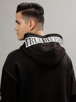 True Religion Men Printed Hooded Long Sleeves Sweatshirt