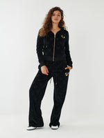 True Religion Women Solid Oversized Sweatpant