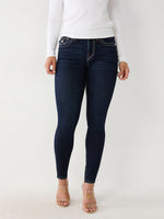 True Religion Women Solid Super Skinny Jeans