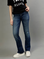 True Religion Women Solid Bootcut Jeans