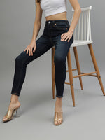 True Religion Women Solid Super Skinny Fit Jeans