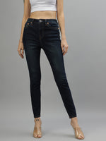 True Religion Women Solid Super Skinny Fit Jeans