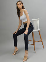 True Religion Women Solid Super Skinny Fit Jeans