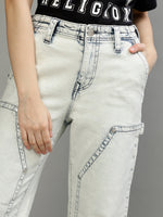 True Religion Women Solid Flared Jeans