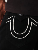 True Religion Skinny Black Mid Rise Jeans